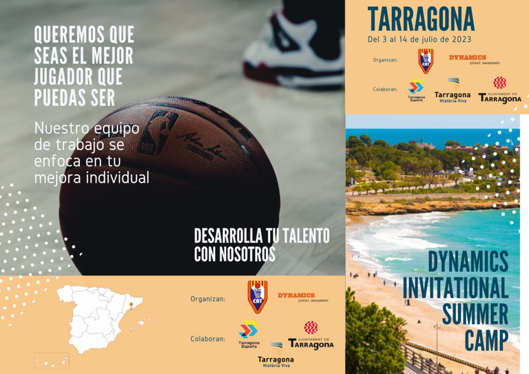 Tarragona serà per primer cop seu d’un campus internacional de bàsquet