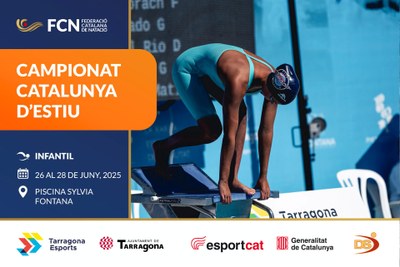 Tarragona acollirà  el campionat de Catalunya de natació infantil d'estiu i la final de relleus