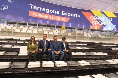 El Palau d'Esports Catalunya es completa amb noves graderies que amplien l'aforament per acollir esdeveniments d'alt nivell