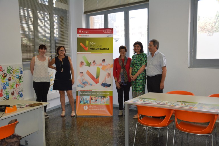 El nou Punt del Voluntariat de Tarragona obre les portes