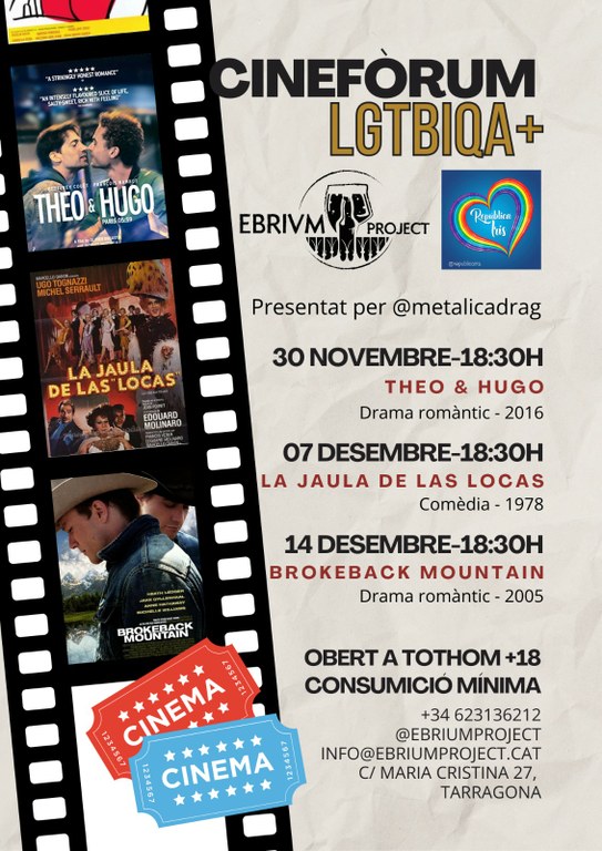 Cine fòrum LGTBIQA+ 'La jaula de las locas'