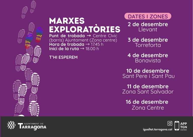 Marxes exploratòries amb mirada feminista i diversa a Tarragona