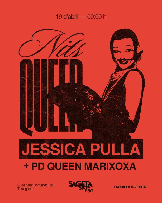 Nits Queer amb Jéssica Pulla i PD Queen Marixoxa