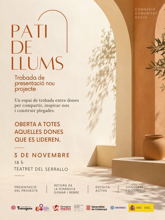 Pati de Llums. Trobada de presentació i escolta activa