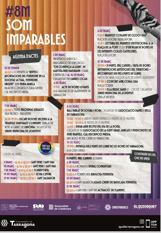 51 punts, mil camins: ruta de dones tarragonines