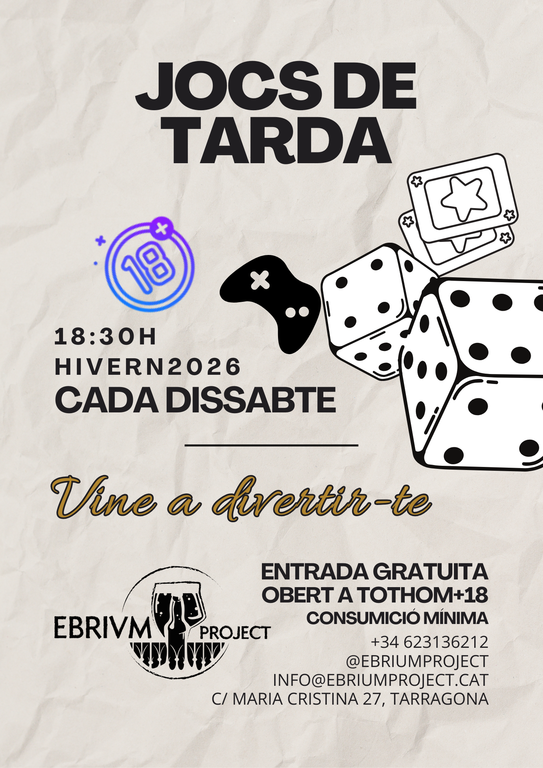 Jocs de tarda a Ebrium Project