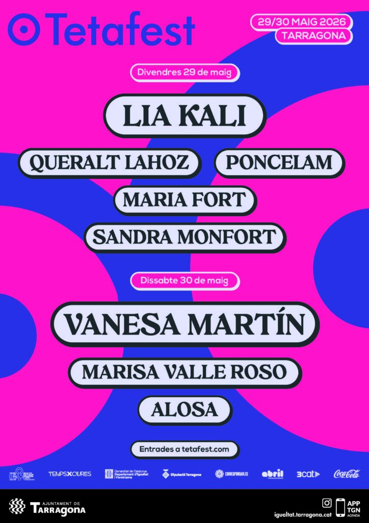 TetaFest 2026: Vanesa Martín, Alosa, Marisa Valle Roso