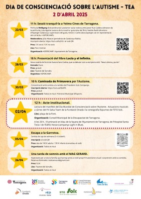 programa dia autisme 2025