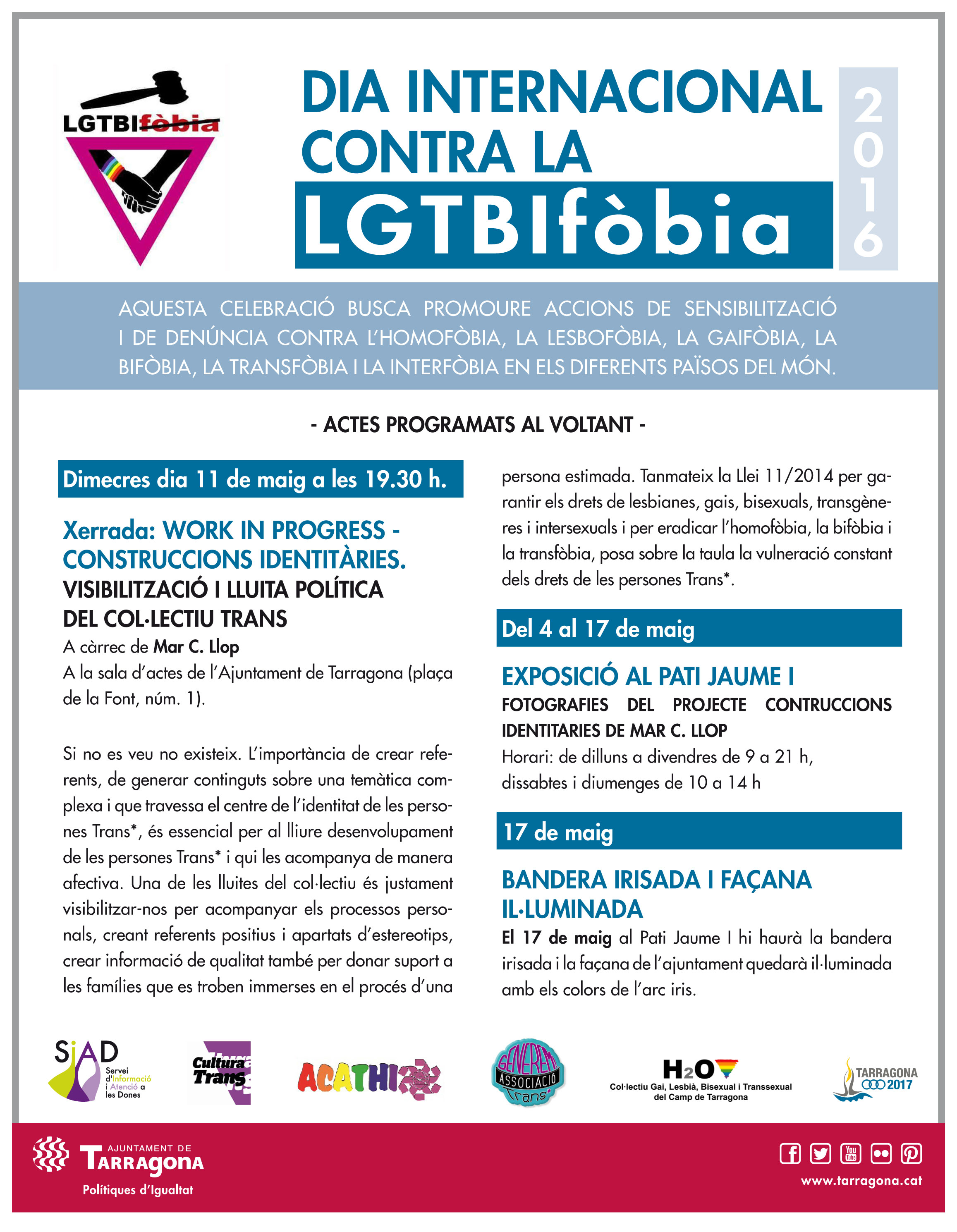 Dia Internacional LGTBIfòbia
