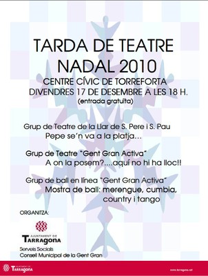 Tarda de Teatre Gent Gran 2010