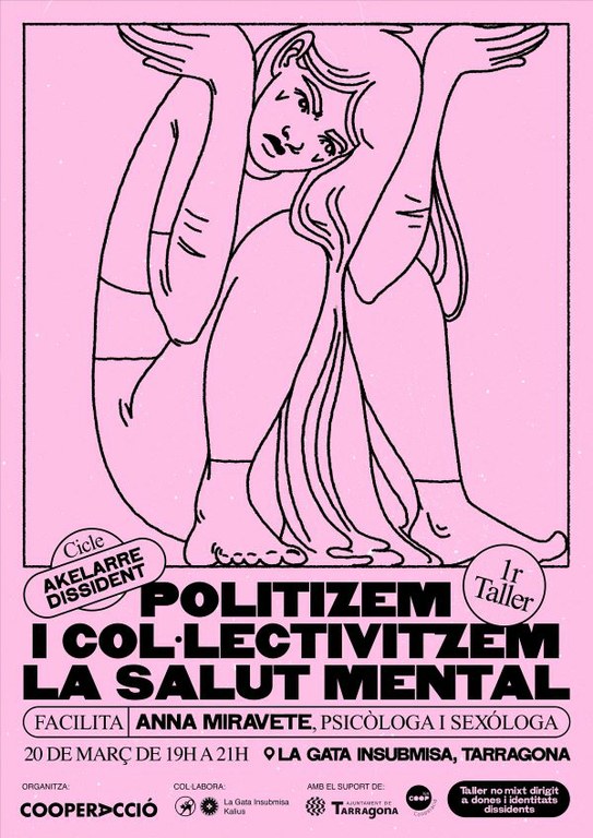 Taller "Polititzem i col·lectivitzem la salut mental" a Tarragona