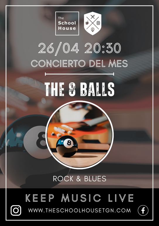 The 8 Balls - Concert del mes