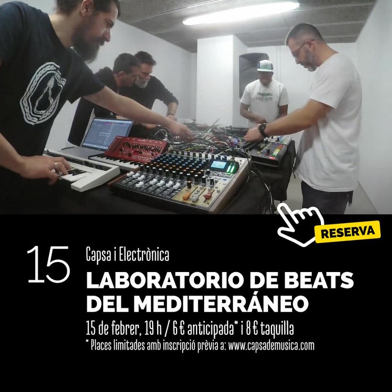 Capsa i electrònica de "Laboratorio de Beats del Mediterráneo"