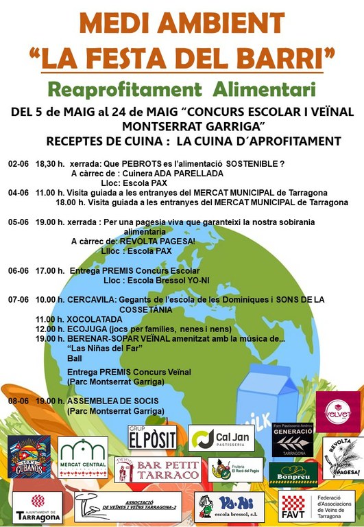 Quarta jornada de Medi Ambient "La Festa del Barri"