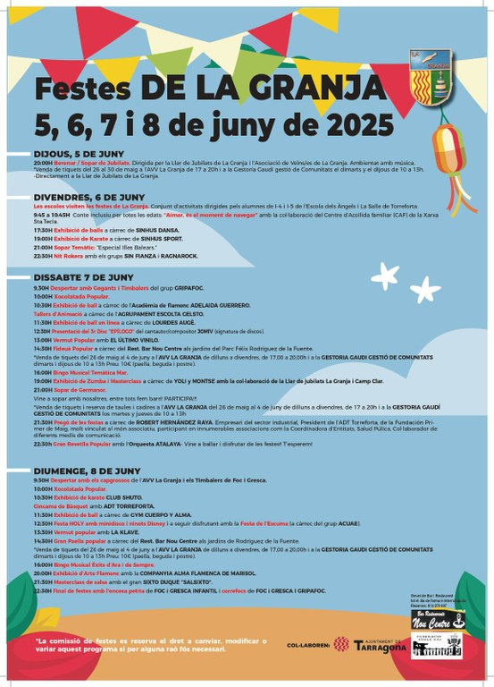 Segona jornada de les Festes de la Granja