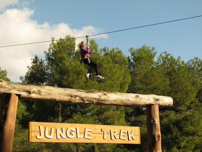 Circuit de tirolines