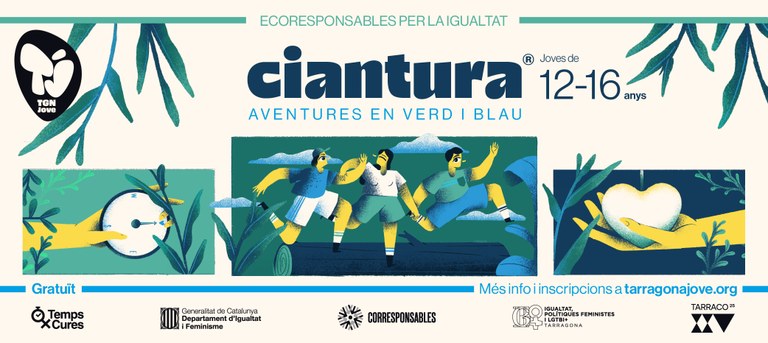 CIANTURA. Aventures en verd i blau  Ecoresponsables per la Igualtat