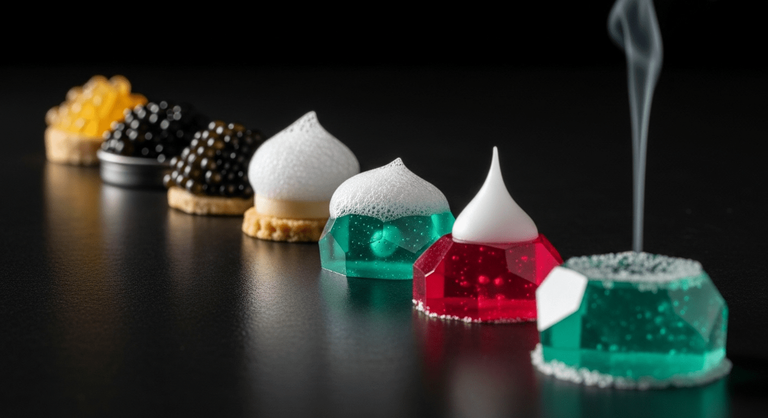 Textures màgiques: caviar, espumes i sorpreses