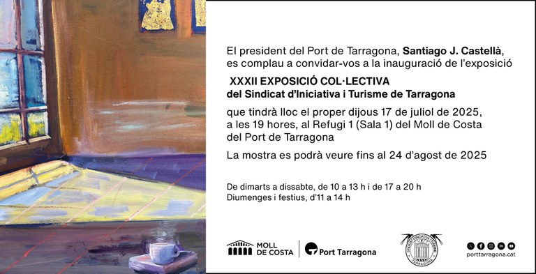 Inauguració de la XXXII Exposició Col·lectiva del Sindicat d'Iniciativa i Turisme de Tarragona