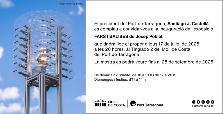 Inauguració de l'exposició "Fars i balises"