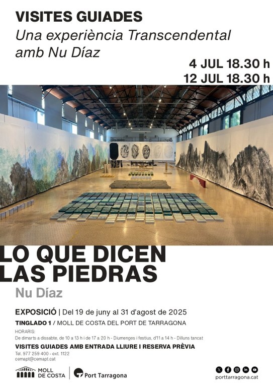 Visites guiades a l'exposició "Lo que dicen la piedras"
