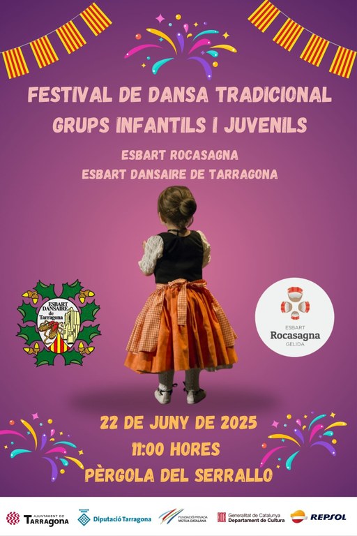 Cloenda curs de dansa amb l'Esbart Rocasagna de Gelida