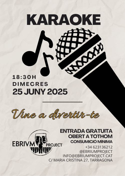 Karaoke a Ebrium