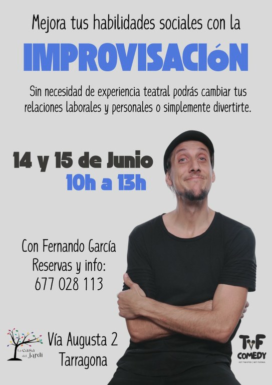 Taller d'improvització amb Fernando García-Torres
