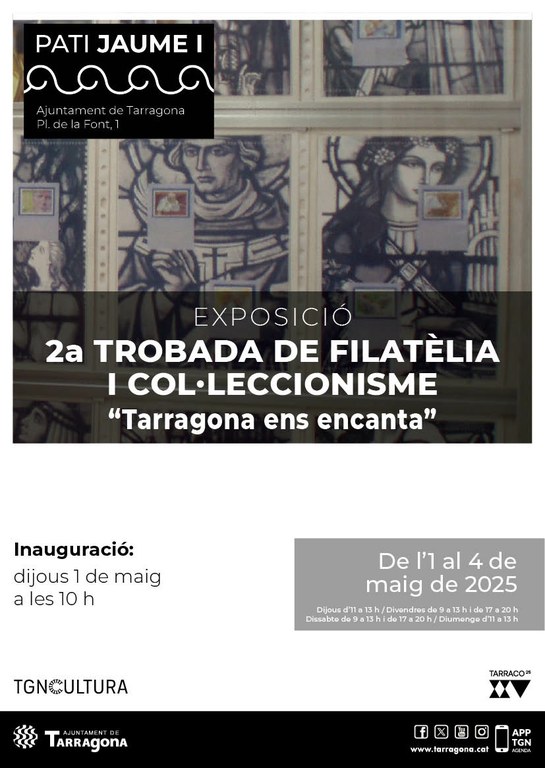 2a Trobada de filatèlia i col·leccionisme "Tarragona ens encanta"