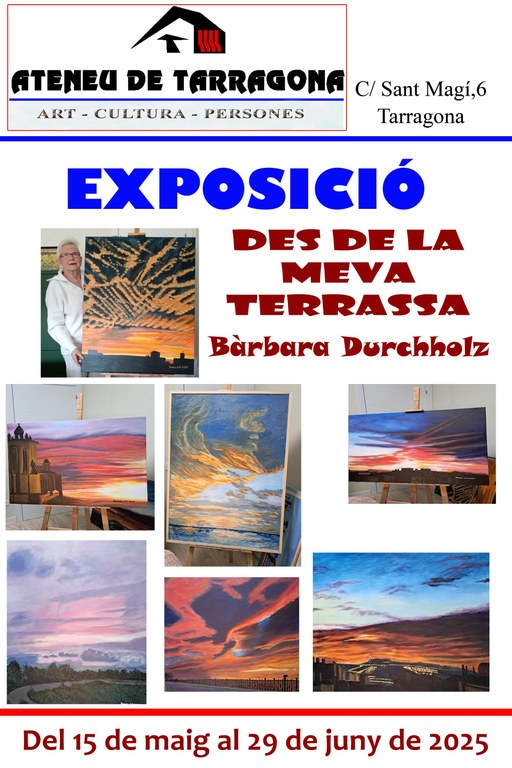 Inauguració de l'exposició "Des de la meva terrassa"