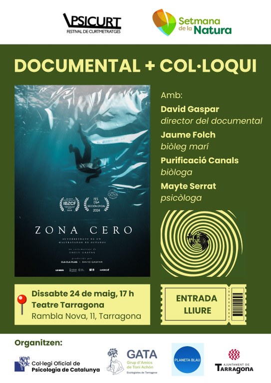 Projecció del documental “Zona zero” i col·loqui