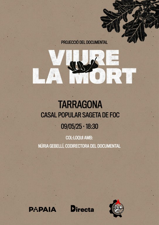 Projecció del documental "Viure la mort"