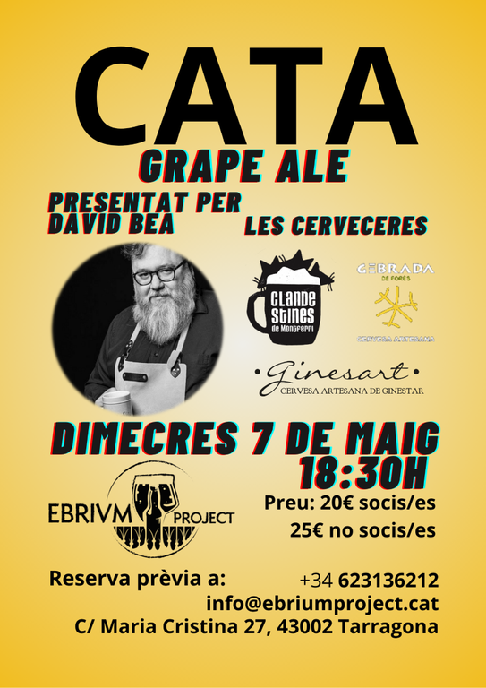 Tast de les Cerveses Artesanes GRAPE ALE
