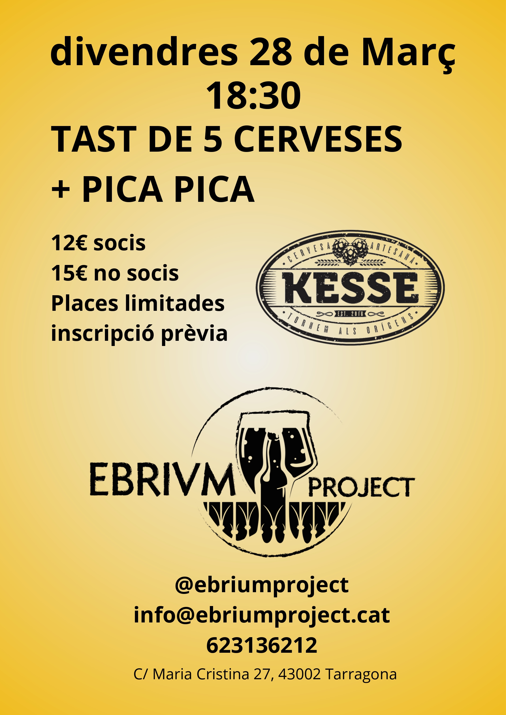 Tast de les Cerveses Artesanes Kesse