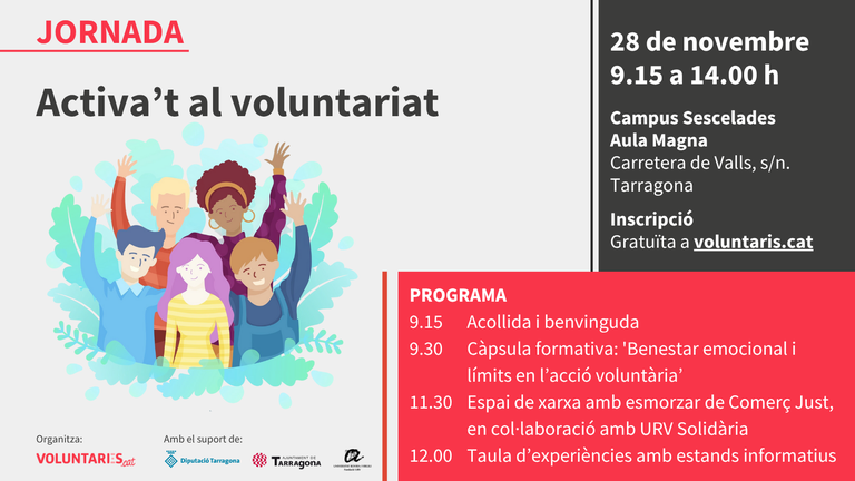 Activa't al voluntariat