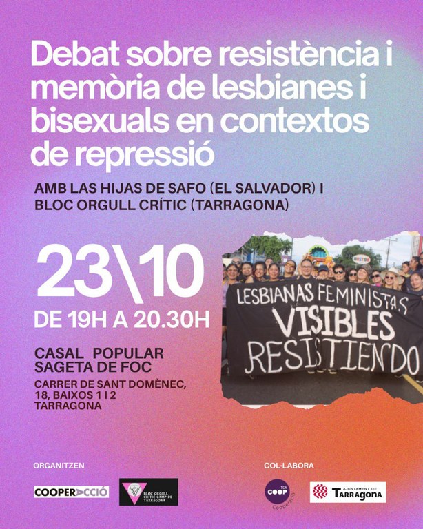 RESISTÈNCIA I MEMÒRIA DE LESBIANES I BISEXUALS EN CONTEXTOS DE REPRESSIÓ