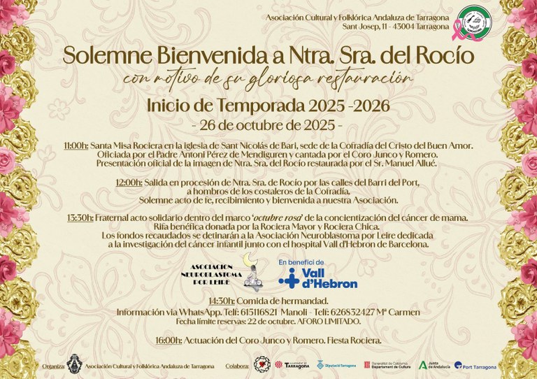 Solemne bevinguda a Ntra. Sra. del Rocío