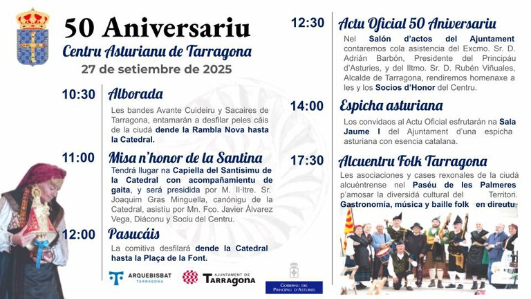 50 Aniversariu Centru Asturianu de Tarragona