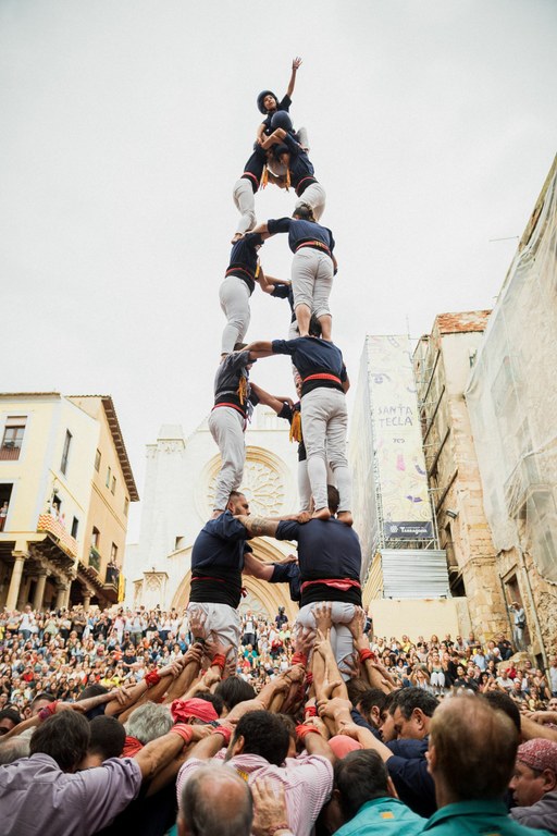 Diada Castellera de la Mercè i pilars caminant
