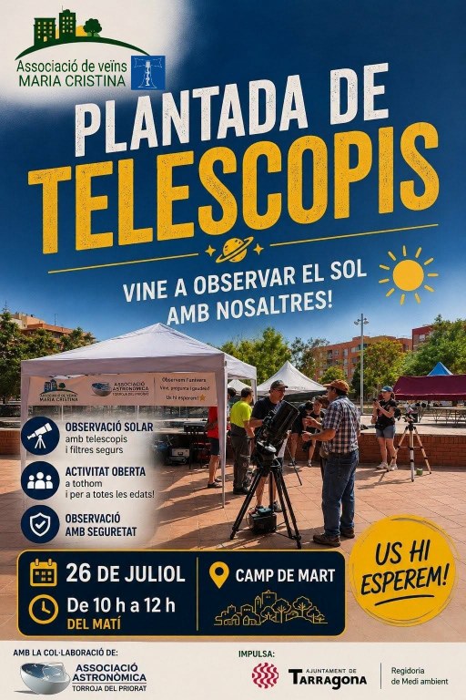 Plantada de telescopis