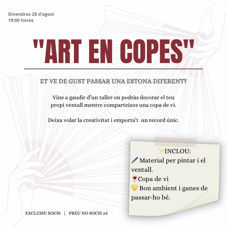 Festes de Residencial Palau Torres Jordi | Art en copes