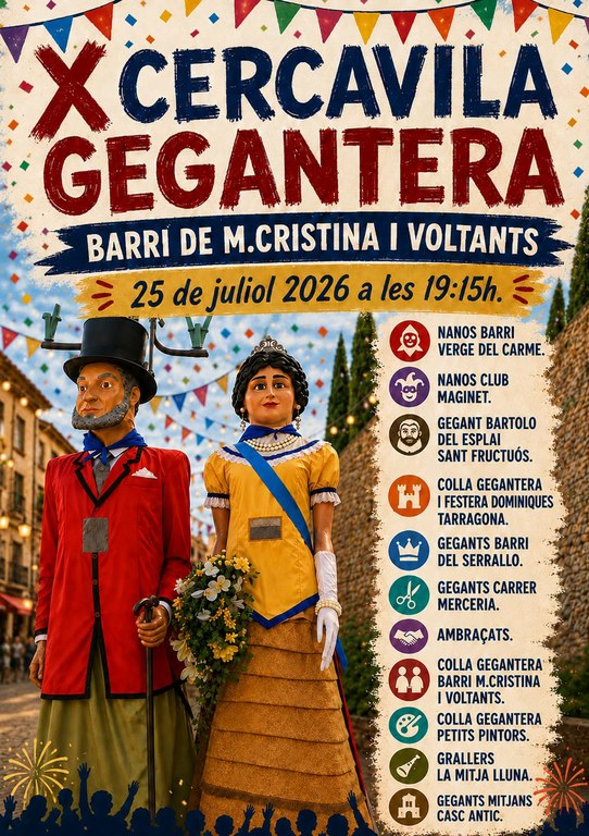 Festes de Maria Cristina | X Cercavila de Gegants