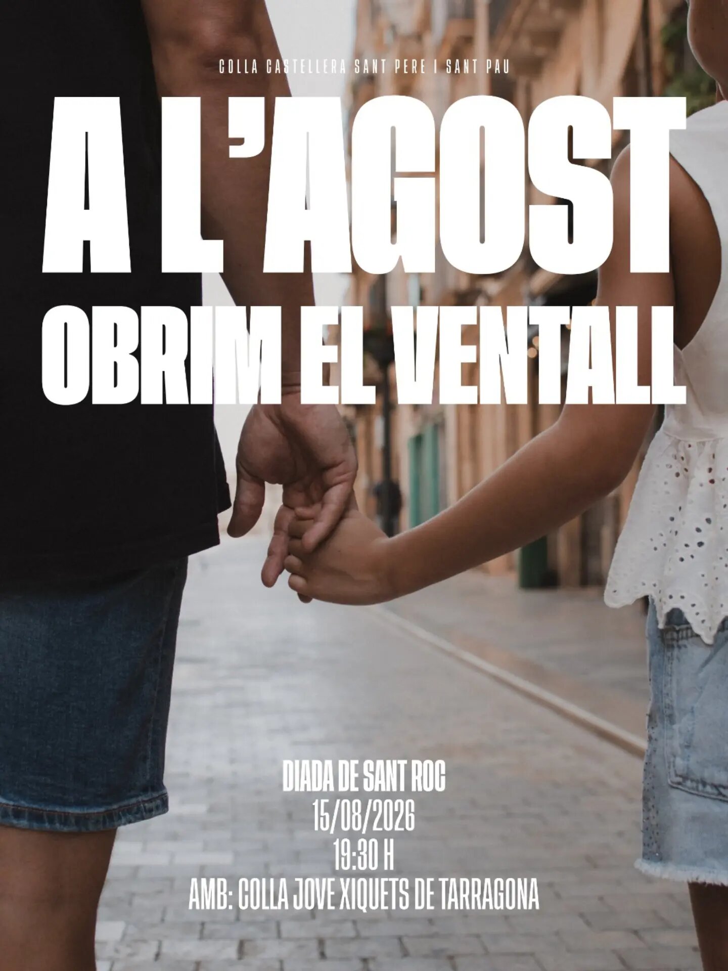 Festes de Sant Roc | Diada de Sant Roc amb la Colla Jove Xiquets de Tarragona i els Castellers de SPiSP
