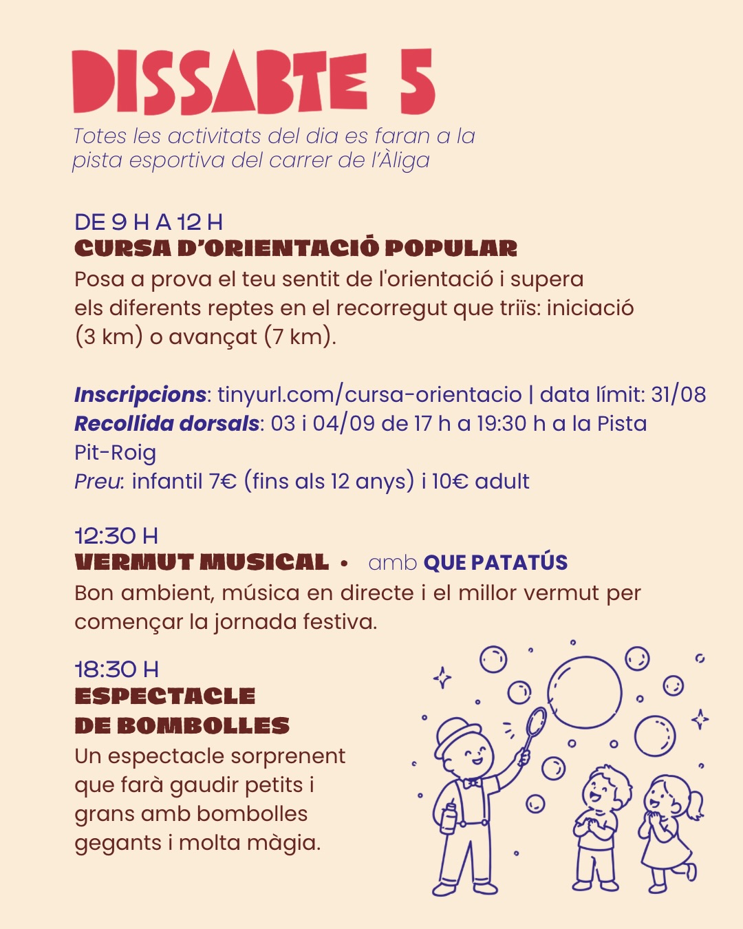 Festes de Boscos de Tarragona | Espectacle de bombolles