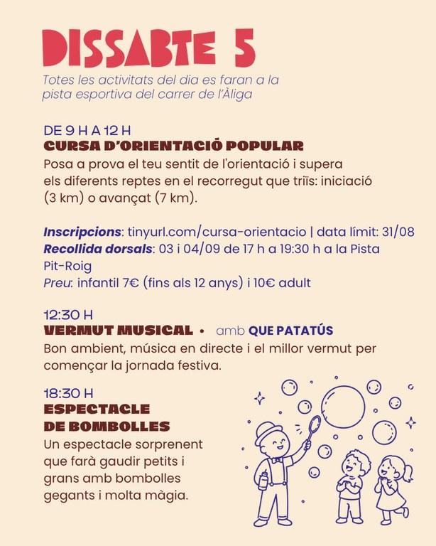 Festes de Boscos de Tarragona | Espectacle de bombolles