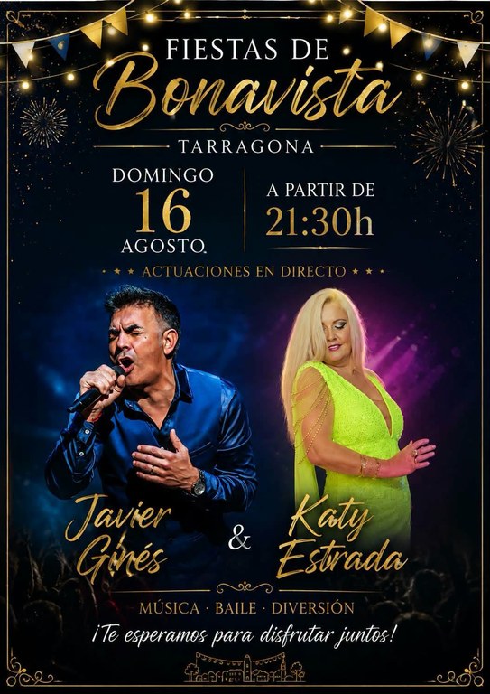 Festa Major de Bonavista | Javier Ginés i Katy Estrada
