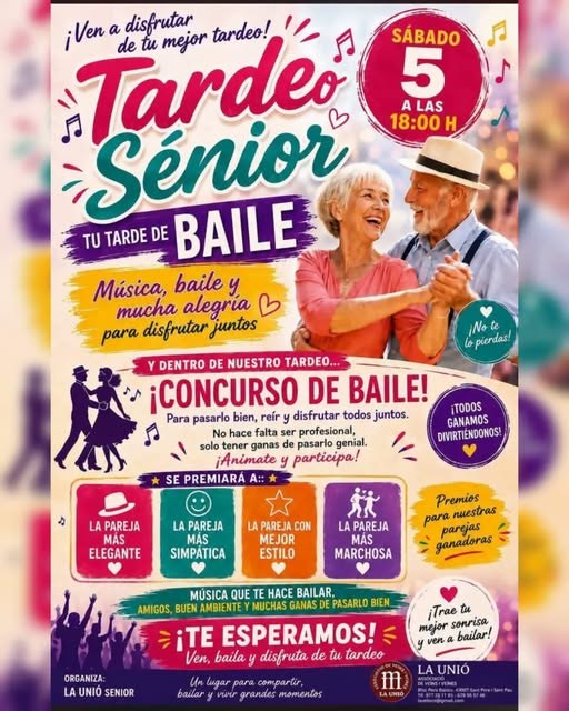 Festes de la Unió | Vespreig sènior