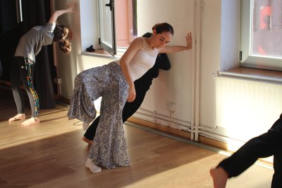 Aula de dansa. Creació i experimentació
