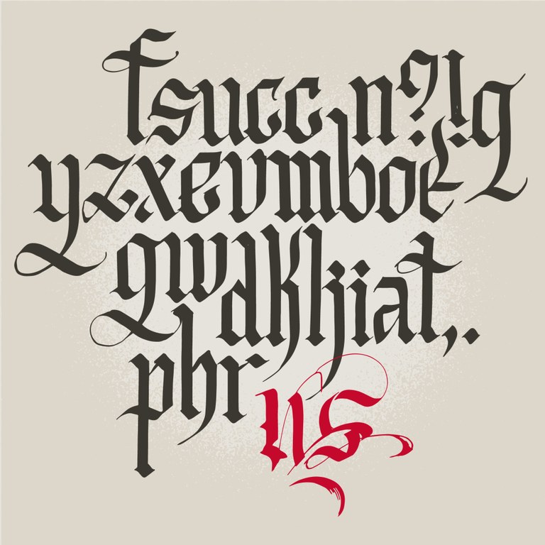 Cal·ligrafia gòtica