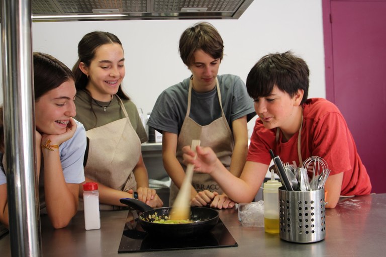 Aula de cuina creativa amb professionals
